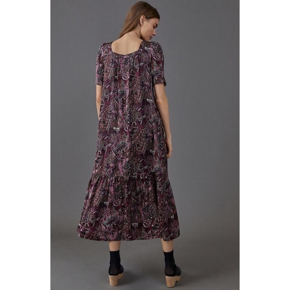 Anthropologie Maeve Lisabetta Maxi Dress Women's L - Picture 2 of 10